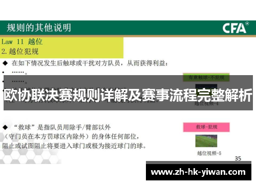欧协联决赛规则详解及赛事流程完整解析